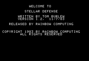 Stellar Defense