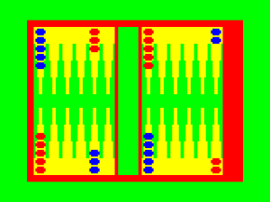 Color Backgammon
