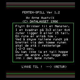 Femten-spill