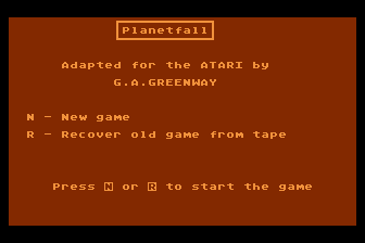 Planetfall