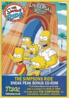 The Simpsons Ride: Preview CD-ROM (included game)
