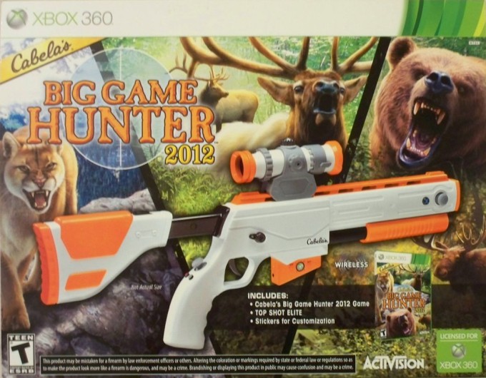 Cabela's Big Game Hunter 2012 (With Top Shot Elite)