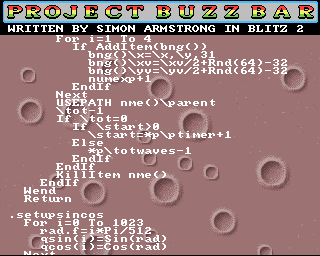 Project Buzz Bar