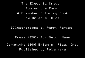 Electric Crayon: Fun on the Farm