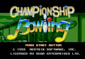 Championship Bowling