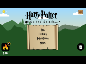 Harry Potter Golden Snitch