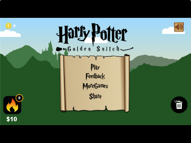 Harry Potter Golden Snitch