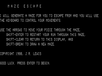 Maze Escape