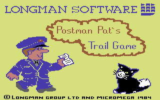 Postman Pat's Trail Game