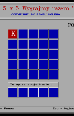 5 x 5 Wygrajmy razem