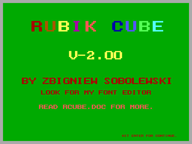 Rubik Cube