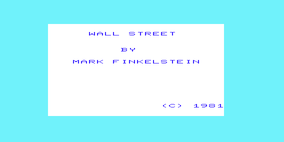 Wall Street