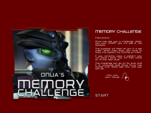 Onua's Memory Challenge