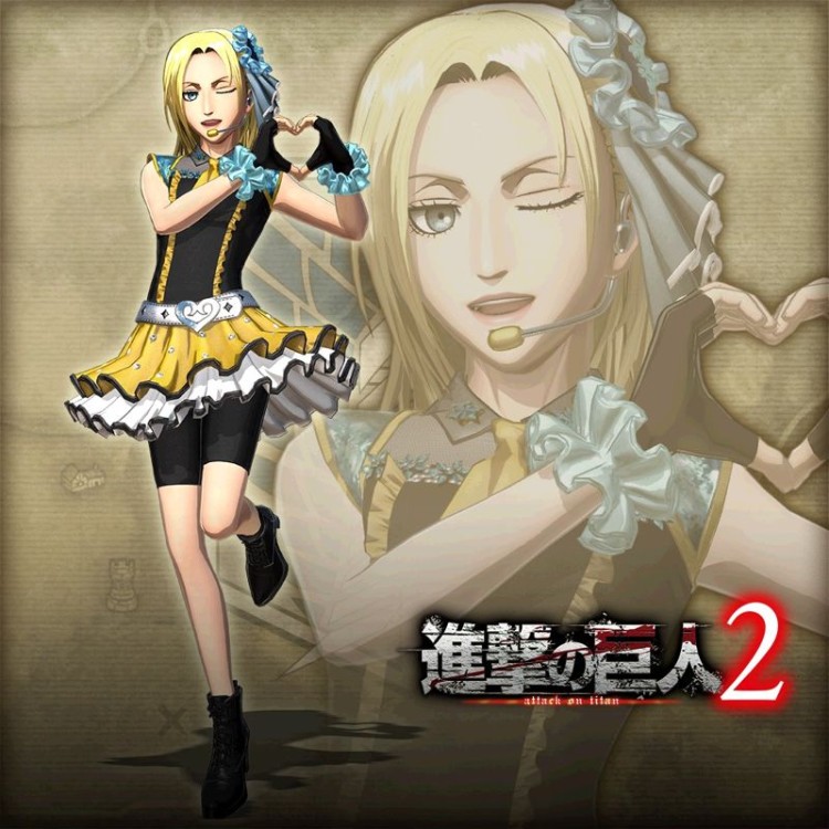Attack on Titan 2: Annie Costume - Pop Star Outfit