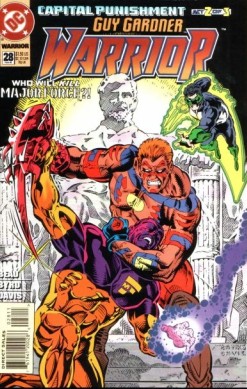 Guy Gardner: Warrior (vol.1) #28: Capital Punishment: Act 2: Deck the Hood With Blows of Folly