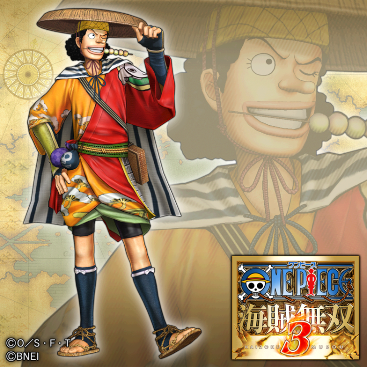 One Piece: Pirate Warriors 3 - Additional Costume: Usopp (Kimono)