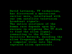 ID4: Independence Day - Technical Expert David Levinson