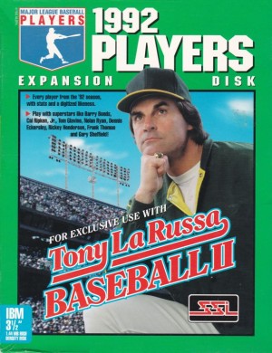 Tony La Russa Baseball II: 1992 Players Expansion Disk