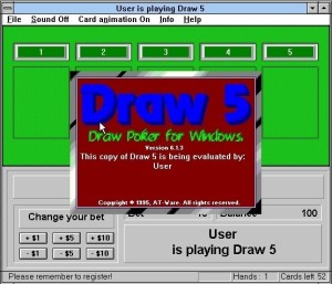 Draw 5: Draw Poker for Windows