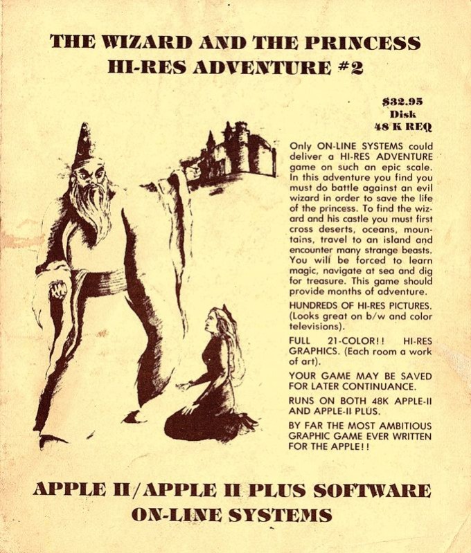 Hi-Res Adventure #2: The Wizard and the Princess