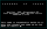 Caverns of Chaos