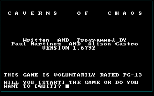 Caverns of Chaos