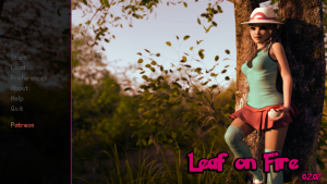 Leaf on Fire