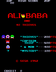 Alibaba and 40 Thieves