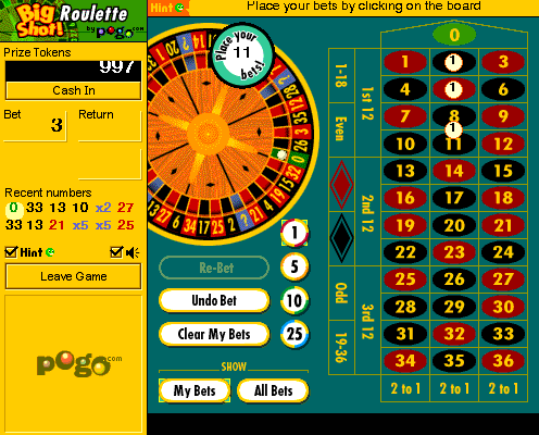 Big Shot Roulette