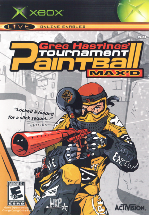 Greg Hastings' Tournament Paintball Max'd
