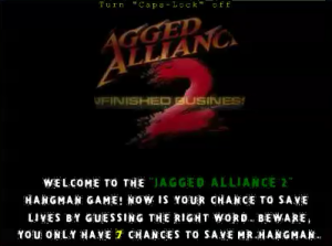 Jagged Alliance 2: Hangman