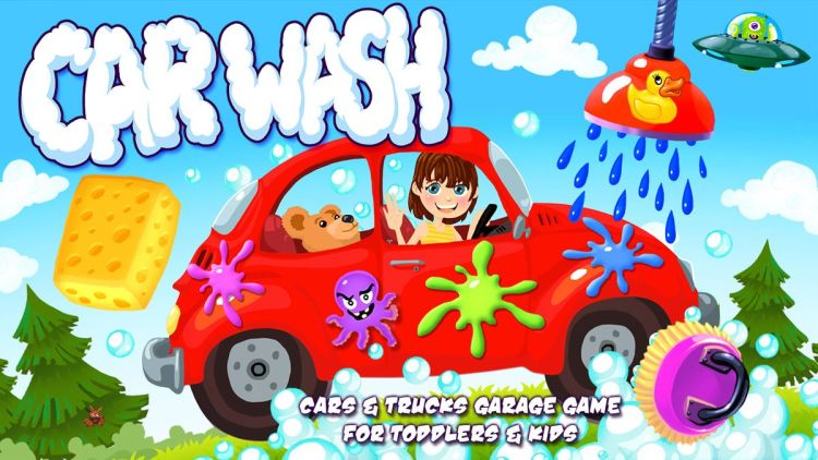 Car Wash: Cars & Trucks Garage Game for Toddlers & Kids