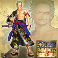 One Piece: Pirate Warriors 3 - Additional Costume: Zoro (Kimono)