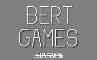 Bert Games