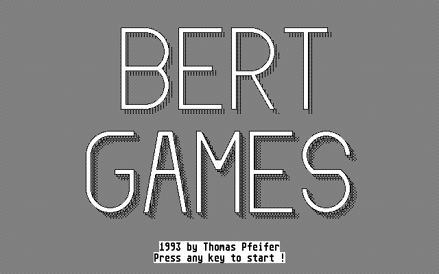 Bert Games