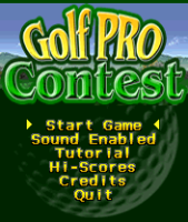 Golf Pro Contest