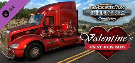 American Truck Simulator: Valentine's Paint Jobs Pack