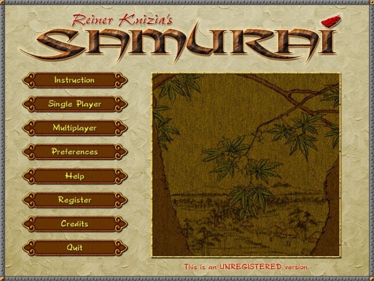Reiner Knizia's Samurai