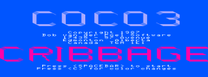 CoCo 3 Cribbage