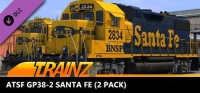 Trainz: ATSF GP38-2 Santa FE (2 Pack)
