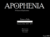 Apophenia