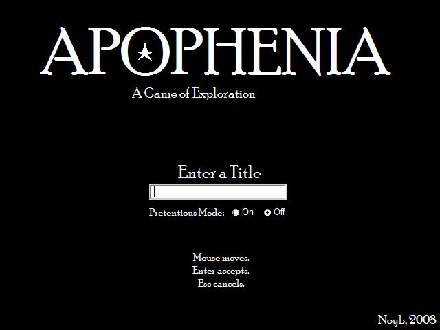 Apophenia