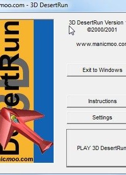 3D DesertRun