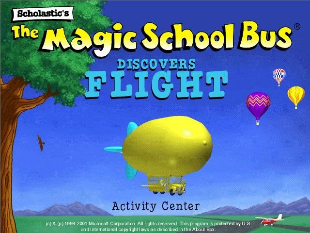 Scholastic's The Magic School Bus Discovers Flight: Activity Center