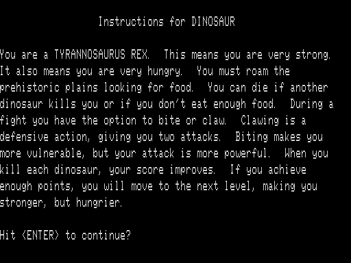 Dinosaur