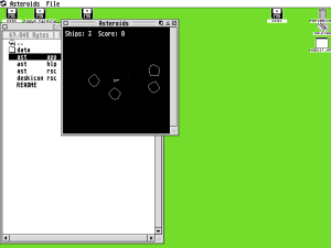Asteroids for GEM