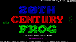 20th Century Frog