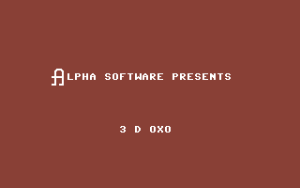3 D OXO