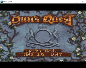 Owl's Quest: Every Owl Has Its Day