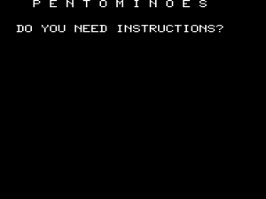 Pentominoes
